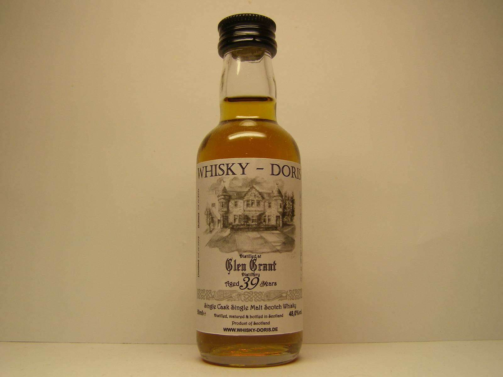 SCSMSW 39yo 1972-2011 "Whisky - Doris" 50mle 48,0%vol. 